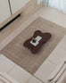 Jafina Beige Abstract Hand-Tufted Rug