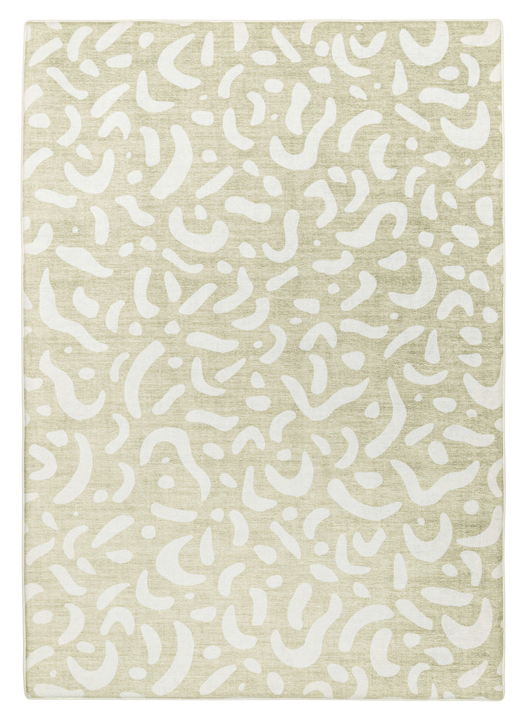 Jema Beige Abstract Rollie Pollie Playmat