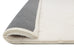 Jessa Ivory Cream Diamond Shag Rug