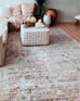 Jodhi Cream Blue And Tan Lustrous Traditional Rug *NO RETURNS UNLESS FAULTY