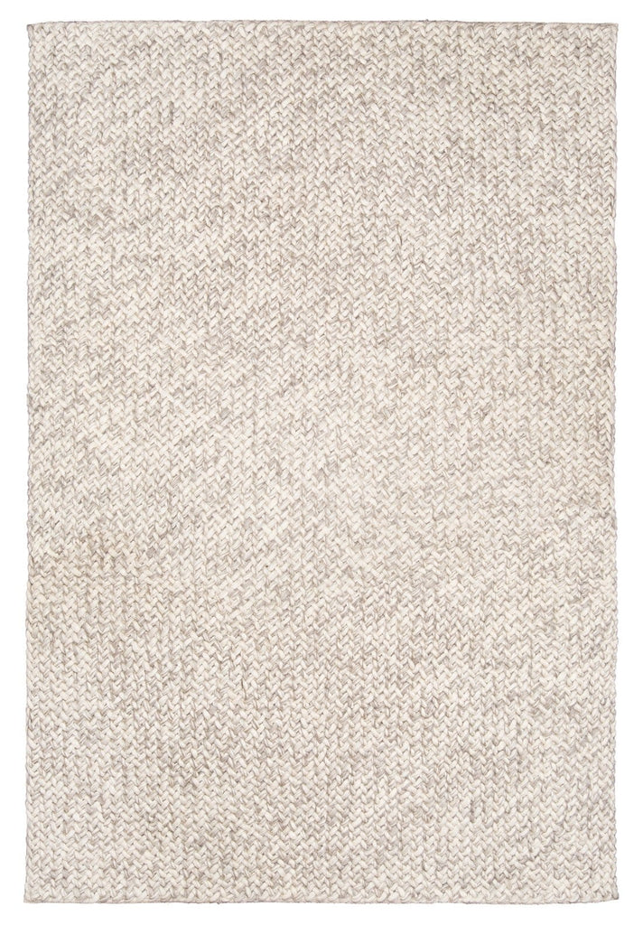 Joely Light Grey and Ivory Marble Looped Rug
