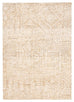 Jordan Mustard and Beige Geometric Modern Rug