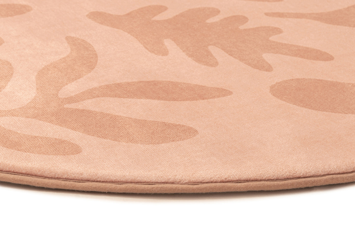 Juno Pink Terracotta Shapes Rollie Pollie Round Playmat