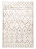 Karmina Brown and Cream Abstract Tribal Washable Rug *NO RETURNS UNLESS FAULTY