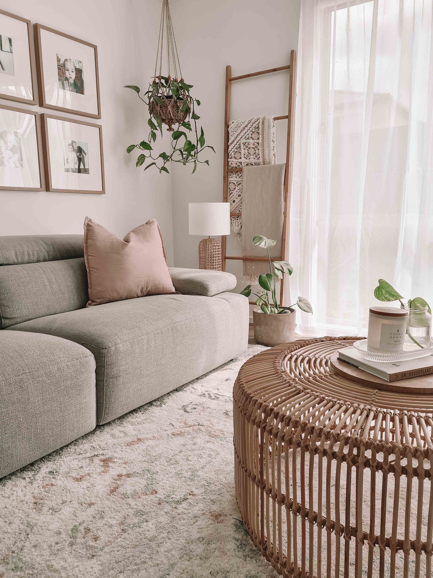 Katya Cream And Grey Multi-Colour Traditional Floral Rug