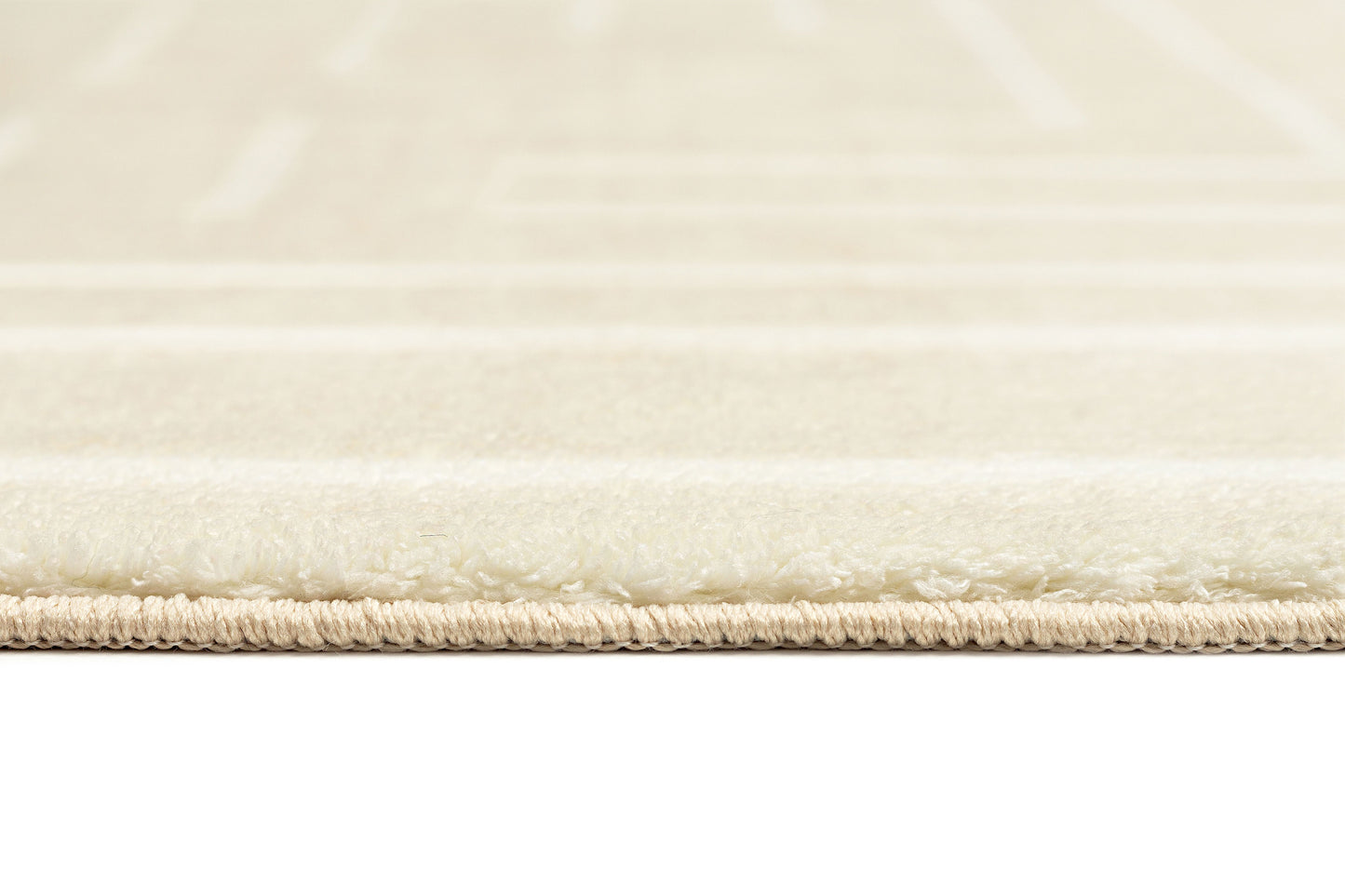 Kiana Cream Modern Washable Rug