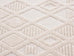 Kira Diamond Detail Textured Rug