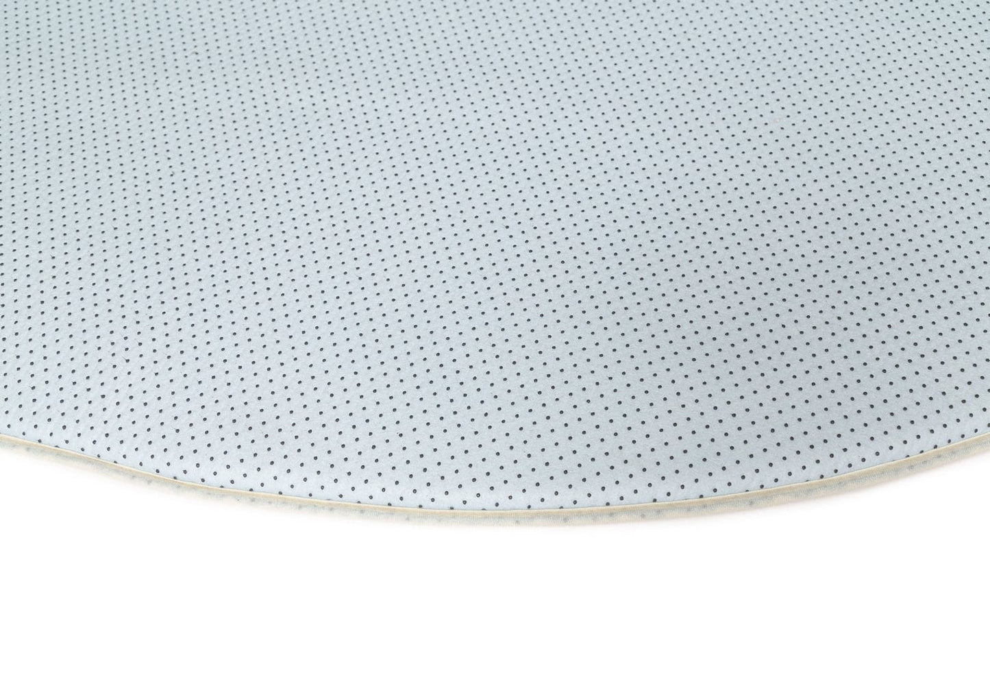 Koa Ivory Plush Rollie Pollie Round Playmat