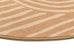 Koru Brown Abstract Rollie Pollie Round Playmat