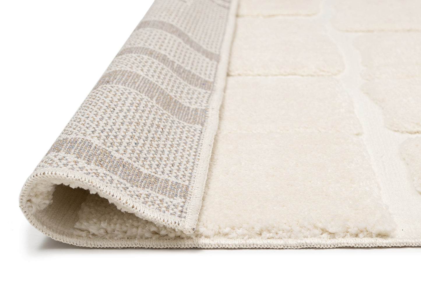 Kunal Ivory Abstract Rug