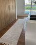Leilani Ivory Cream Textured Runner Rug