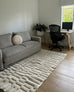 Leneisy Ivory Abstract Rug