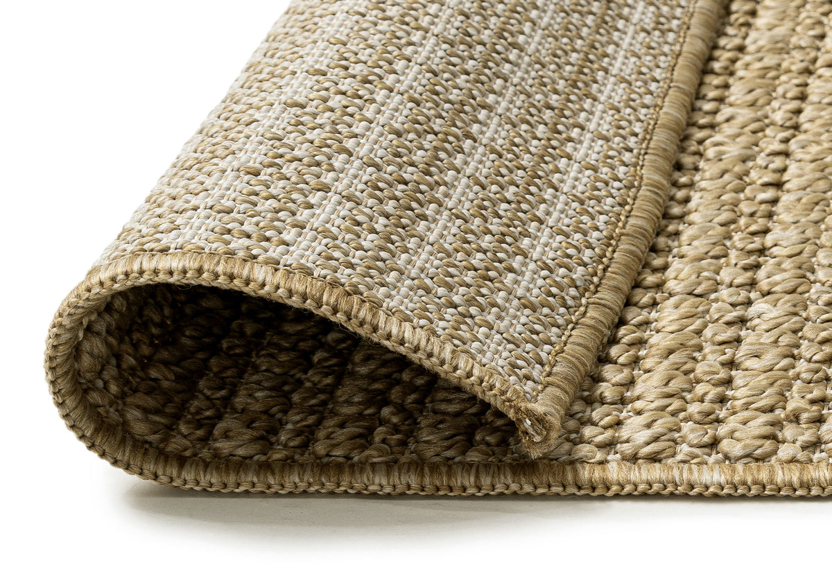 Leonora Tan Indoor Outdoor Runner Rug