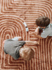 Leta Brown Abstract Rollie Pollie Playmat