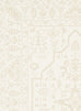 Lianda Neutral Medallion Washable Rug