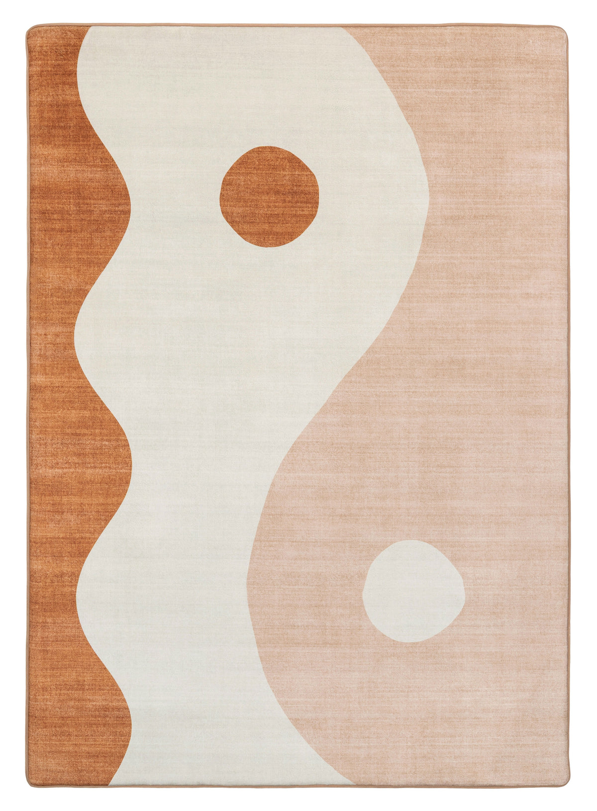 Lily Pink Curved Shapes Playmat