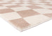 Logan Beige and Ivory Abstract Checkered Washable Rug*NO RETURNS UNLESS FAULTY