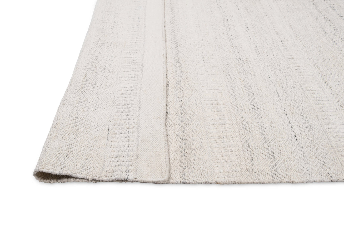 Loretta Cream and Grey Indoor Outdoor P.E.T Rug