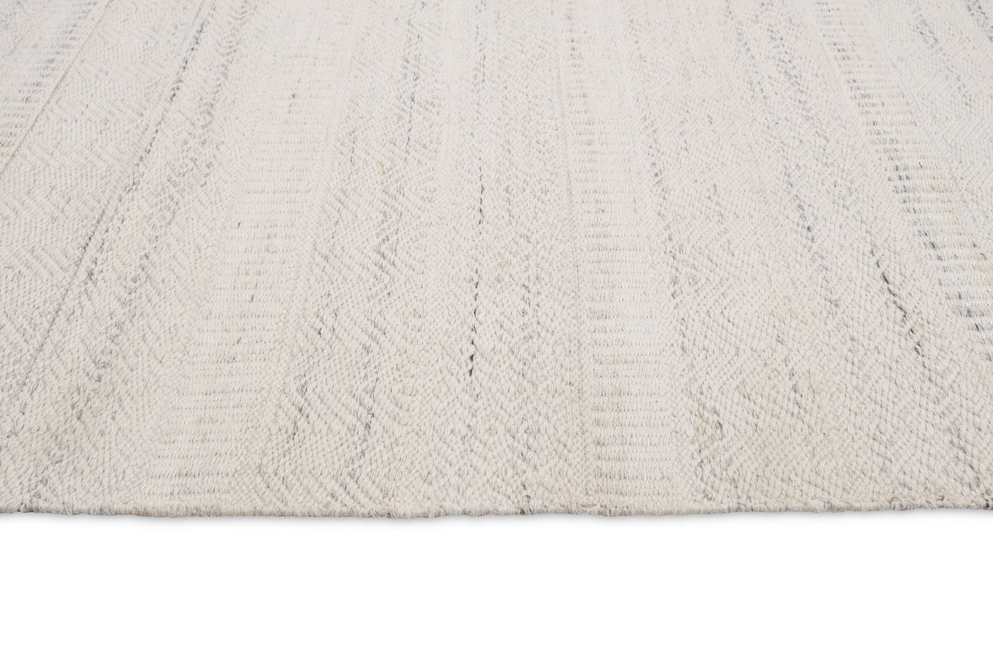 Loretta Cream and Grey Indoor Outdoor P.E.T Rug