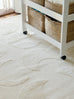 Lucy Beige Cream Half-Moon Pattern Rug