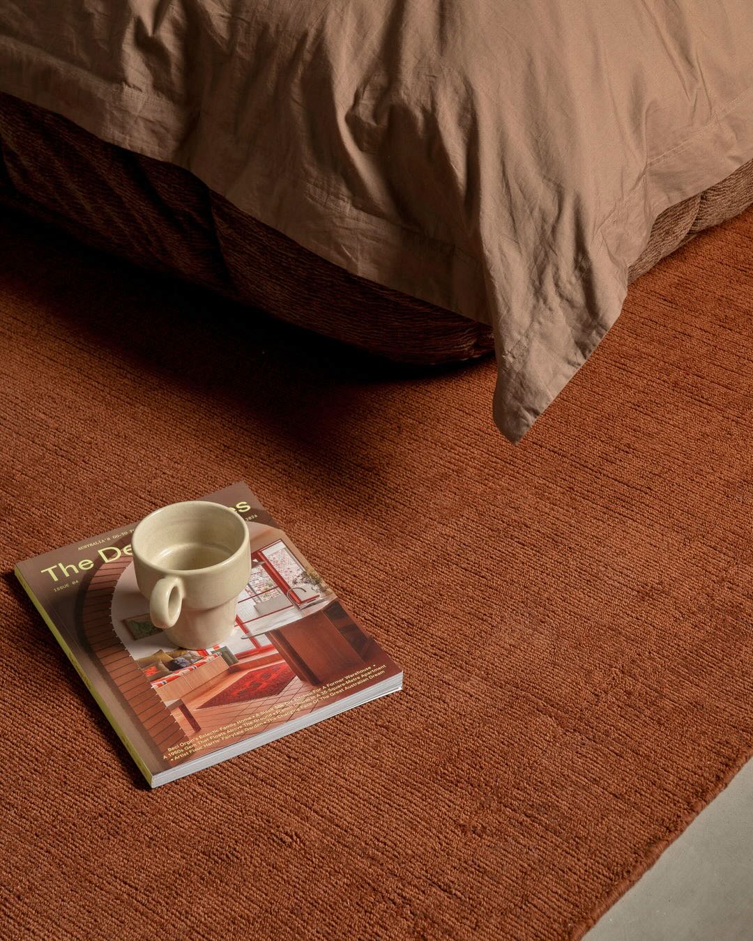 Lupe Terracotta Handloomed Rug