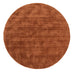 Lupe Terracotta Handwoven PET Round Rug