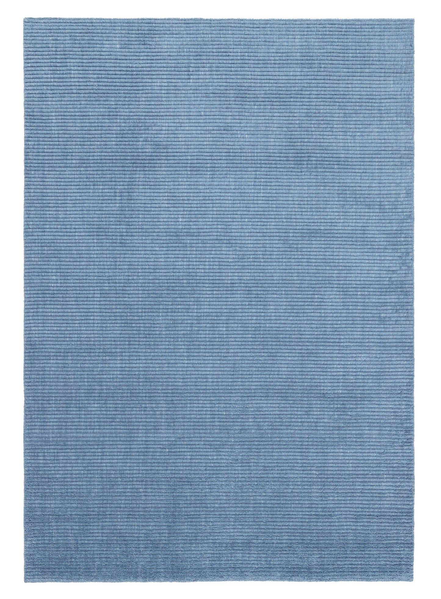 Malgosia Denim Blue Cut Pile Wool Rug