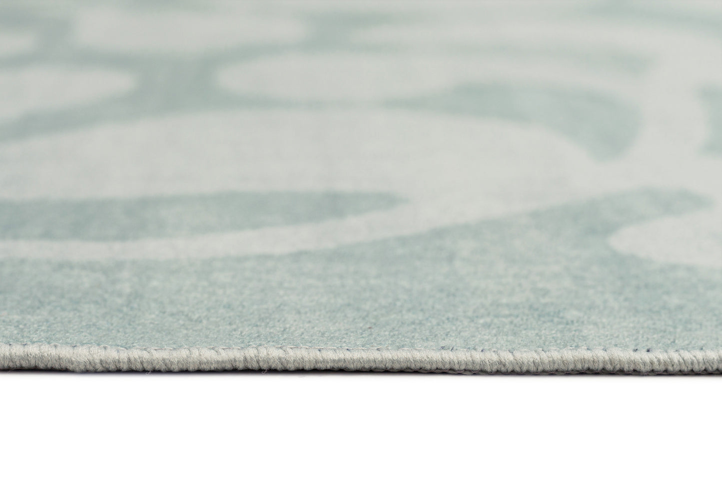 Marion Blue Botanical Washable Rug