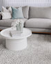 Melia Grey and Ivory Tribal Textured Rug