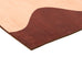 Merida Mulberry and Beige Wave Washable Rug