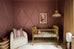 Micah Brown and Beige Wiggle Bordered Washable Rug