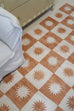 Milena Orange and Beige Washable Rug