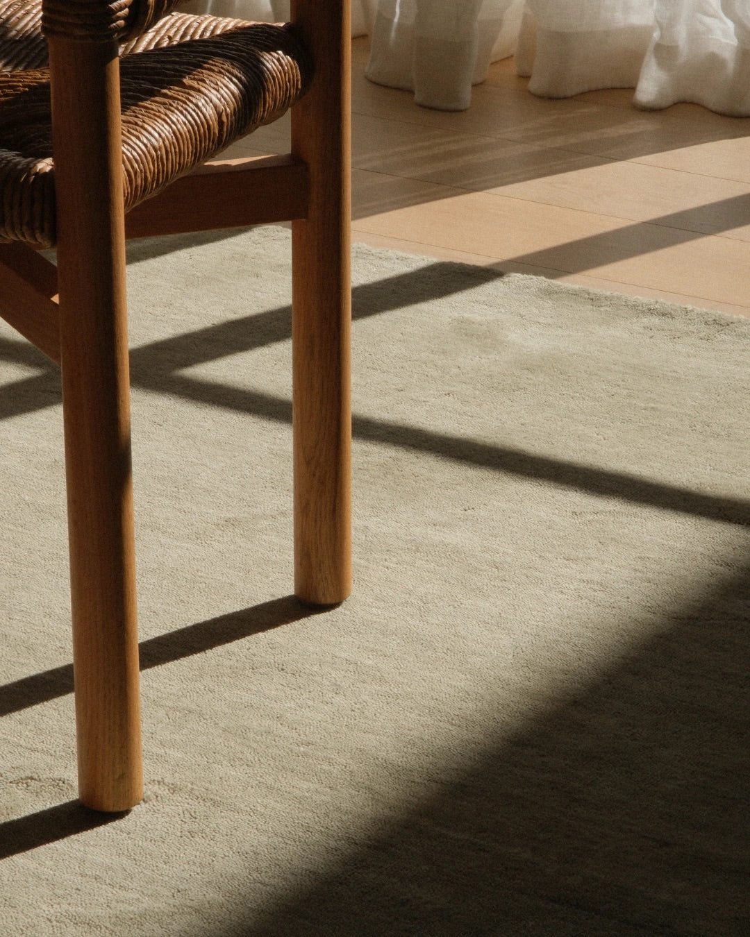 Nabila Sage Wool Rug