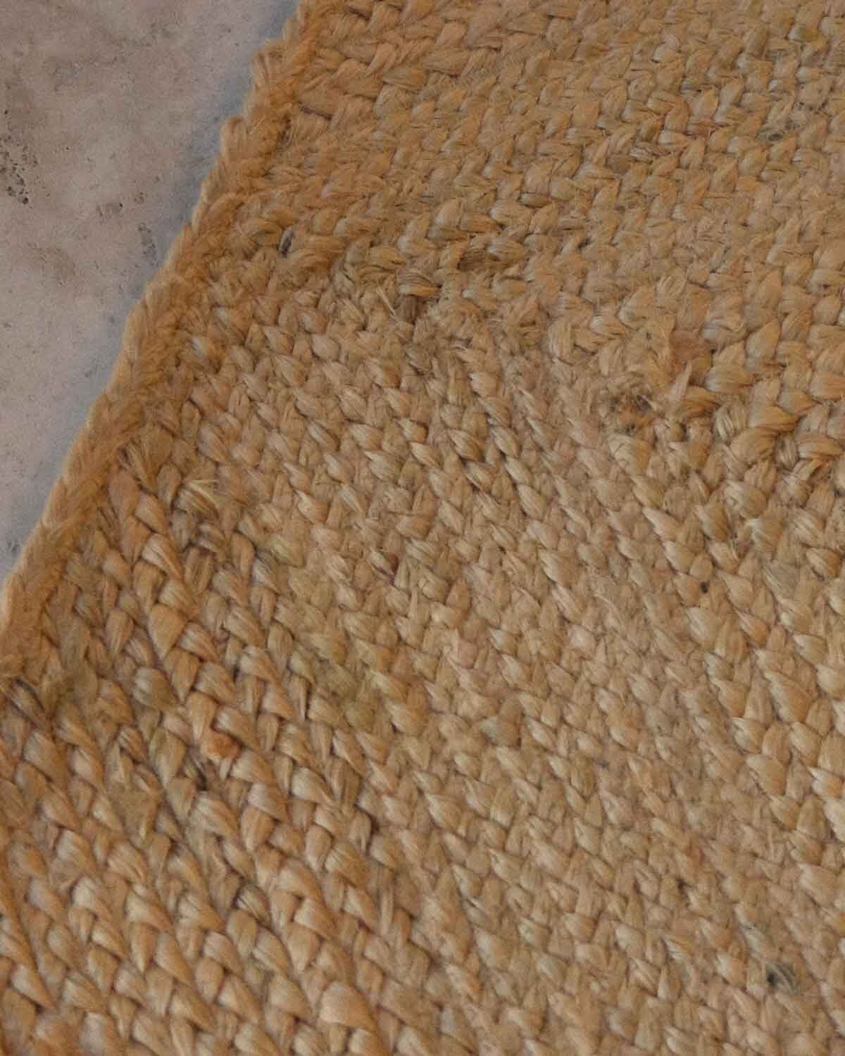 Nashira Natural Brown Diamond Jute Rug