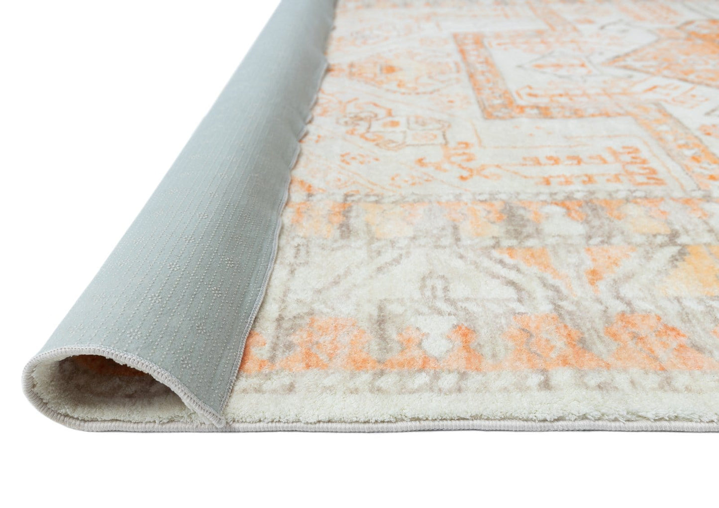 Natalya Orange Washable Runner Rug *NO RETURNS UNLESS FAULTY