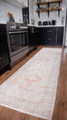 Natalya Orange Washable Runner Rug *NO RETURNS UNLESS FAULTY