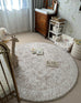 Neci Neutral Cream Plush Rollie Pollie Round Playmat