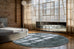 Nico Turquoise Handwoven PET Round Rug