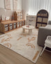 Nikita Peach Brown Desert Cotton Washable Rug