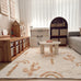 Nikita Peach Brown Desert Cotton Washable Rug