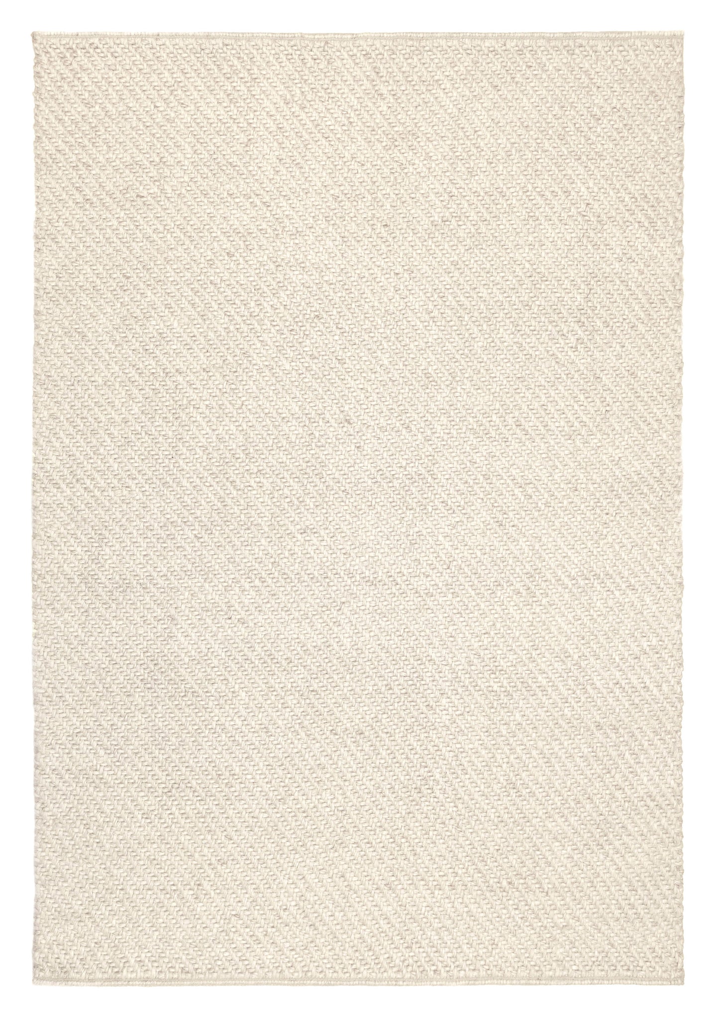 Noemie Cream and Beige Chunky Wool Rug