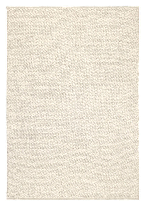 Noemie Cream and Beige Chunky Wool Rug