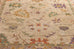 Olivia Boho Traditional Beige Purple and Coral Rug