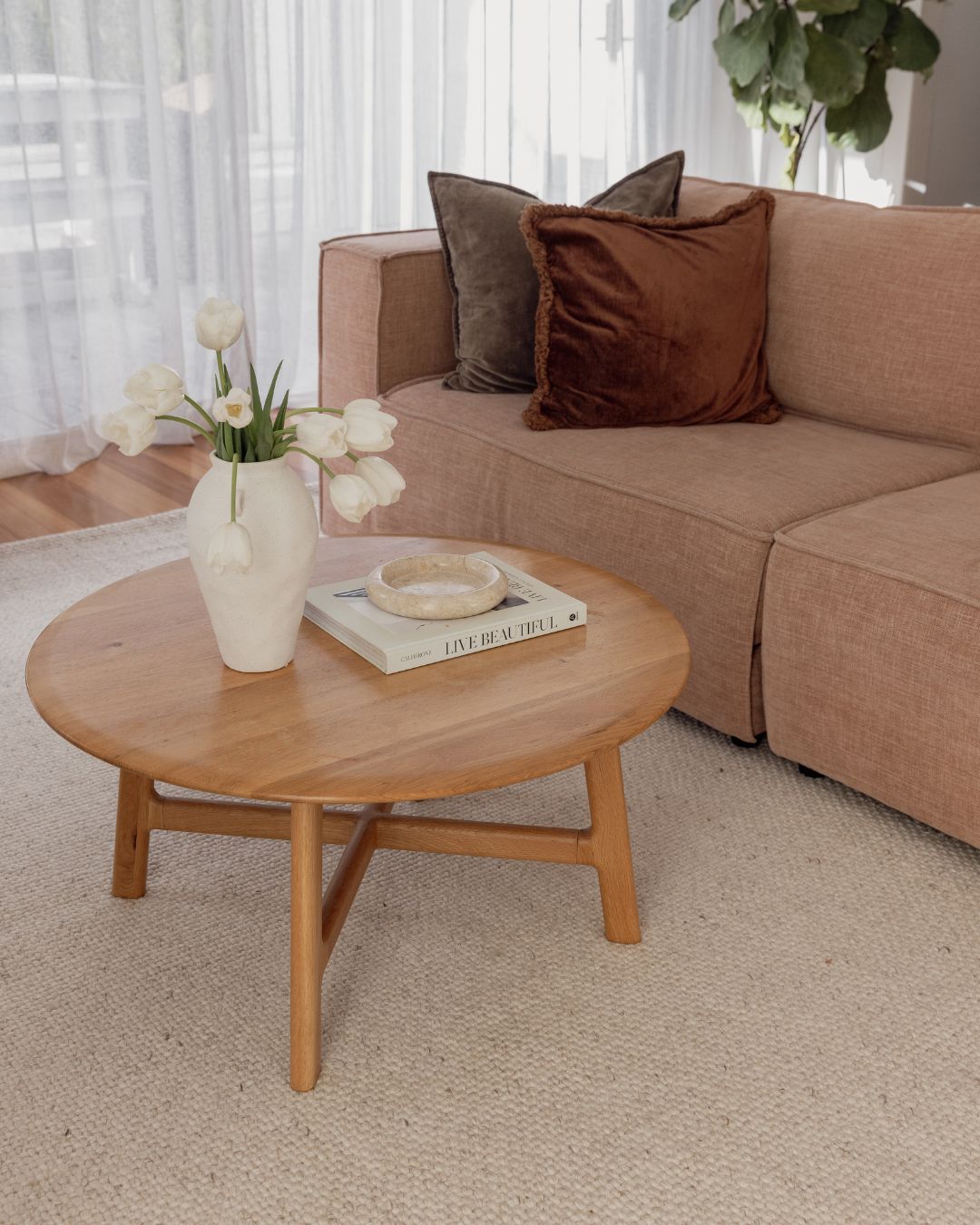 Ornussa Natural Silver Loop Rug
