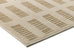 Ouargia Textured Geometric Neutral Washable Rug