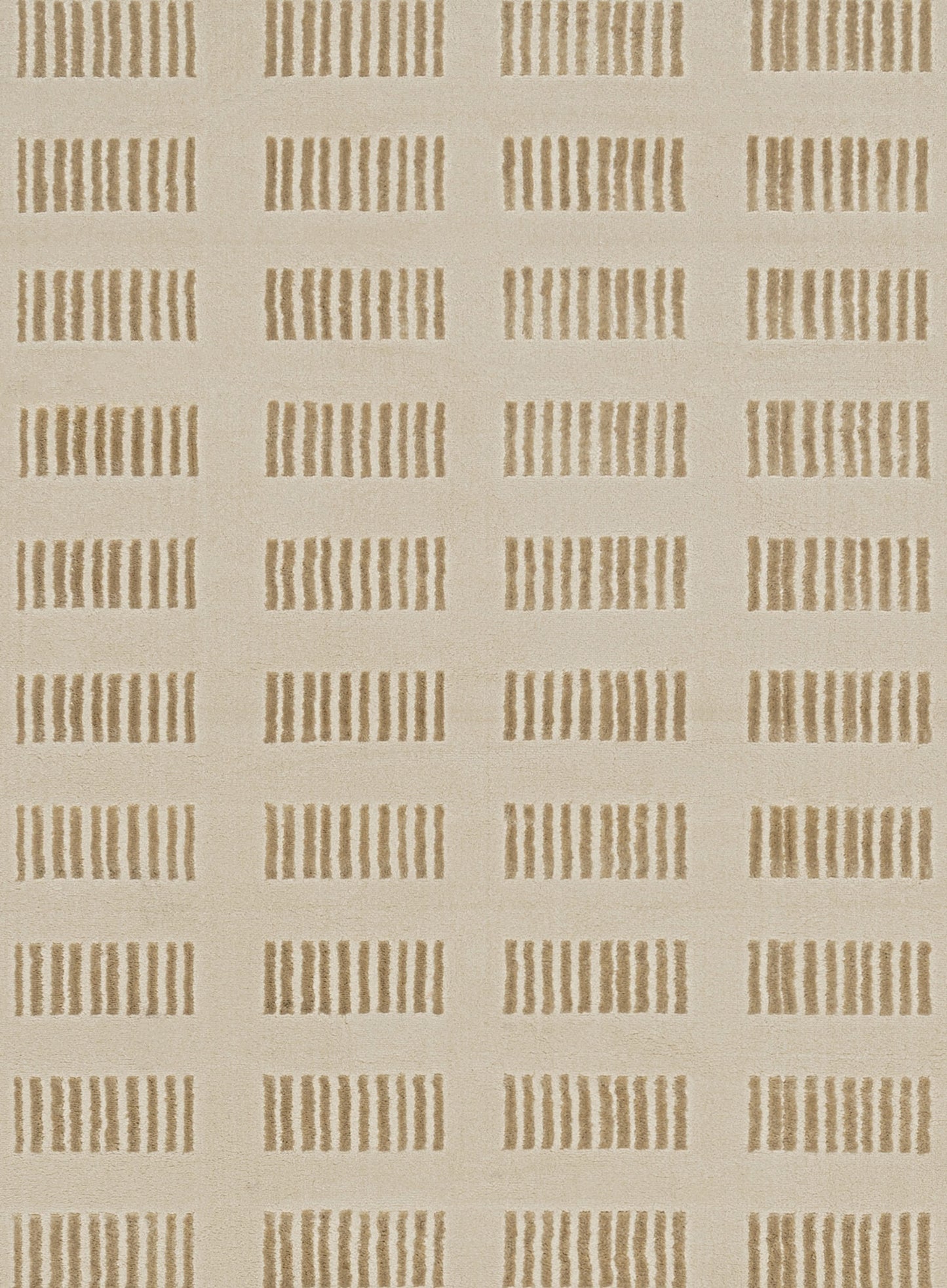Ouargia Textured Geometric Neutral Rug