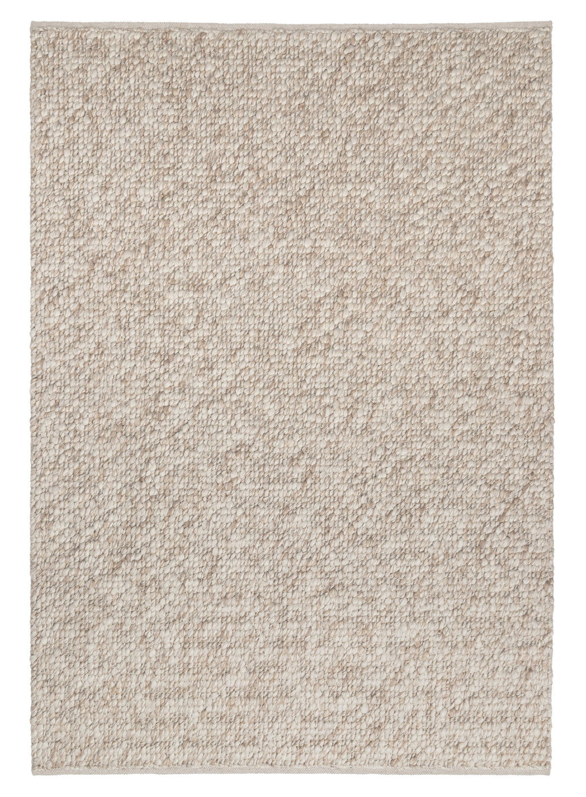 Patrice Natural Taupe Pebble Loop Rug