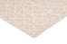 Piper Diamond Bleached Jute Runner Rug