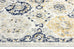 Priscilla Yellow and Navy Blue Floral Transitional Rug*NO RETURNS UNLESS FAULTY