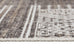 Raia Charcoal and Grey Tribal Distressed Washable Rug